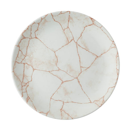 CX682 Churchill Studio Prints Kintsugi Evolve Coupe Plates Coral 220mm(Pack of 12) JD Catering Equipment Solutions Ltd