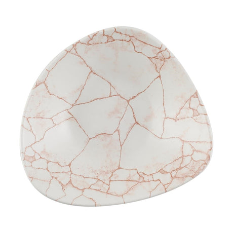 CX687 Churchill Studio Prints Kintsugi Lotus Bowls Coral 228mm (Pack of 12) JD Catering Equipment Solutions Ltd