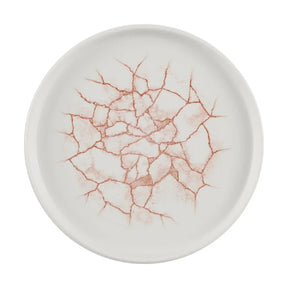CX688 Churchill Studio Prints Kintsugi Walled Plates Coral 220mm (Pack of 6) - JD Catering Equipment Solutions Ltd