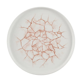 CX689 Churchill Studio Prints Kintsugi Walled Plates Coral 260mm (Pack of 6) - JD Catering Equipment Solutions Ltd