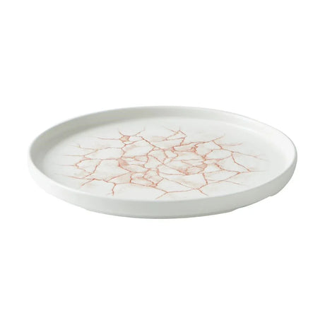 CX689 Churchill Studio Prints Kintsugi Walled Plates Coral 260mm (Pack of 6) - JD Catering Equipment Solutions Ltd