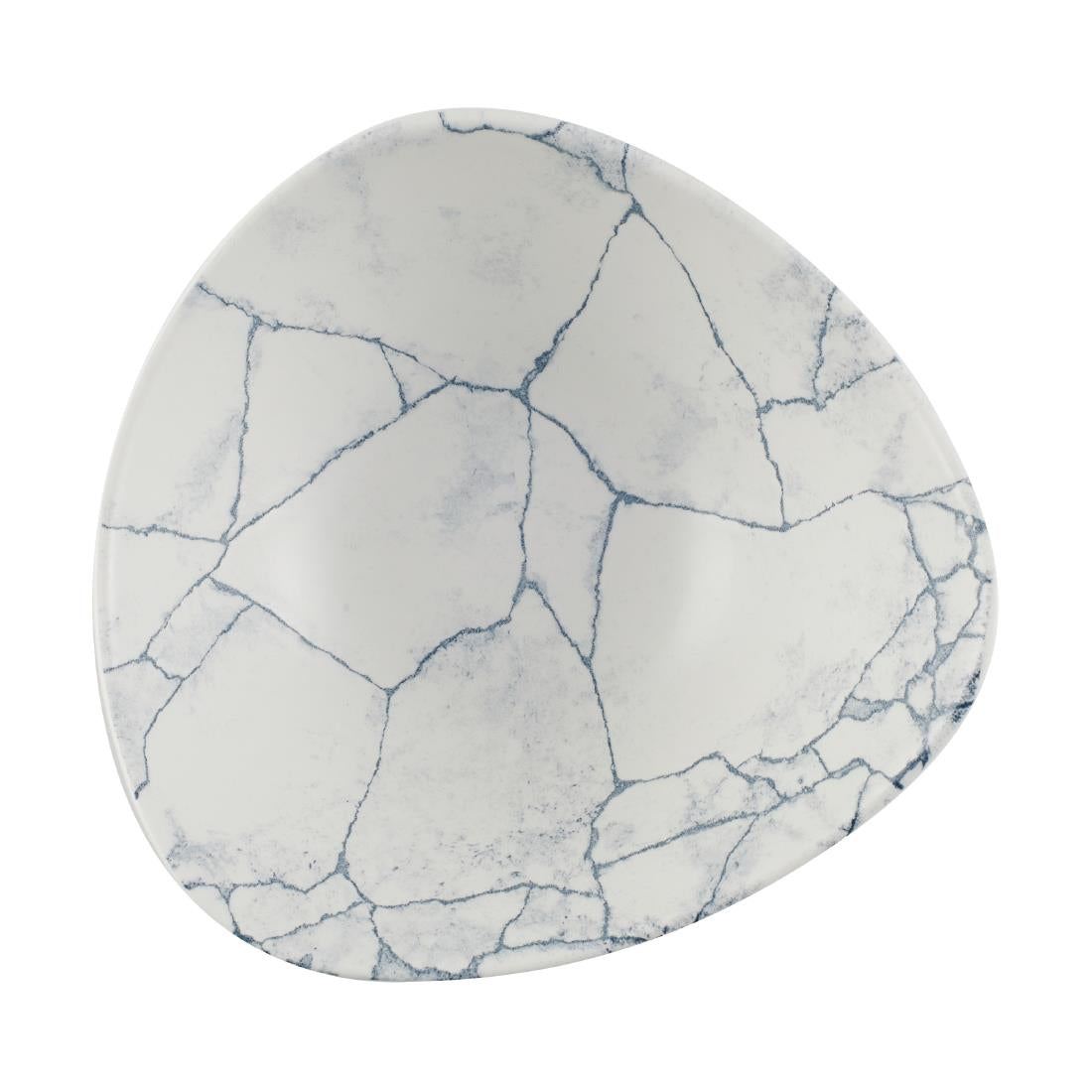 CX695 Churchill Studio Prints Kintsugi Pearl Lotus Bowls Grey 178mm (Pack of 12) JD Catering Equipment Solutions Ltd