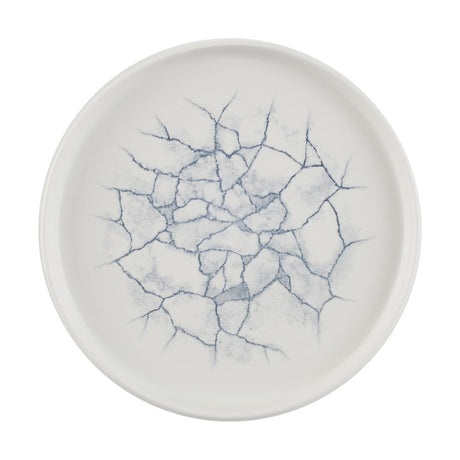 CX697 Churchill Studio Prints Kintsugi Pearl Walled Plates Grey 220mm (Pack of 6) JD Catering Equipment Solutions Ltd
