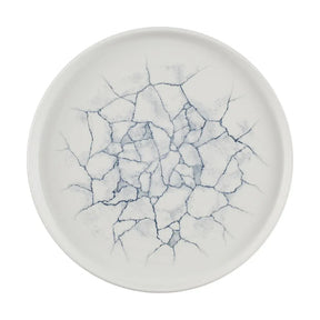 CX698 Churchill Studio Prints Kintsugi Pearl Walled Plates Grey 260mm (Pack of 6) - JD Catering Equipment Solutions Ltd
