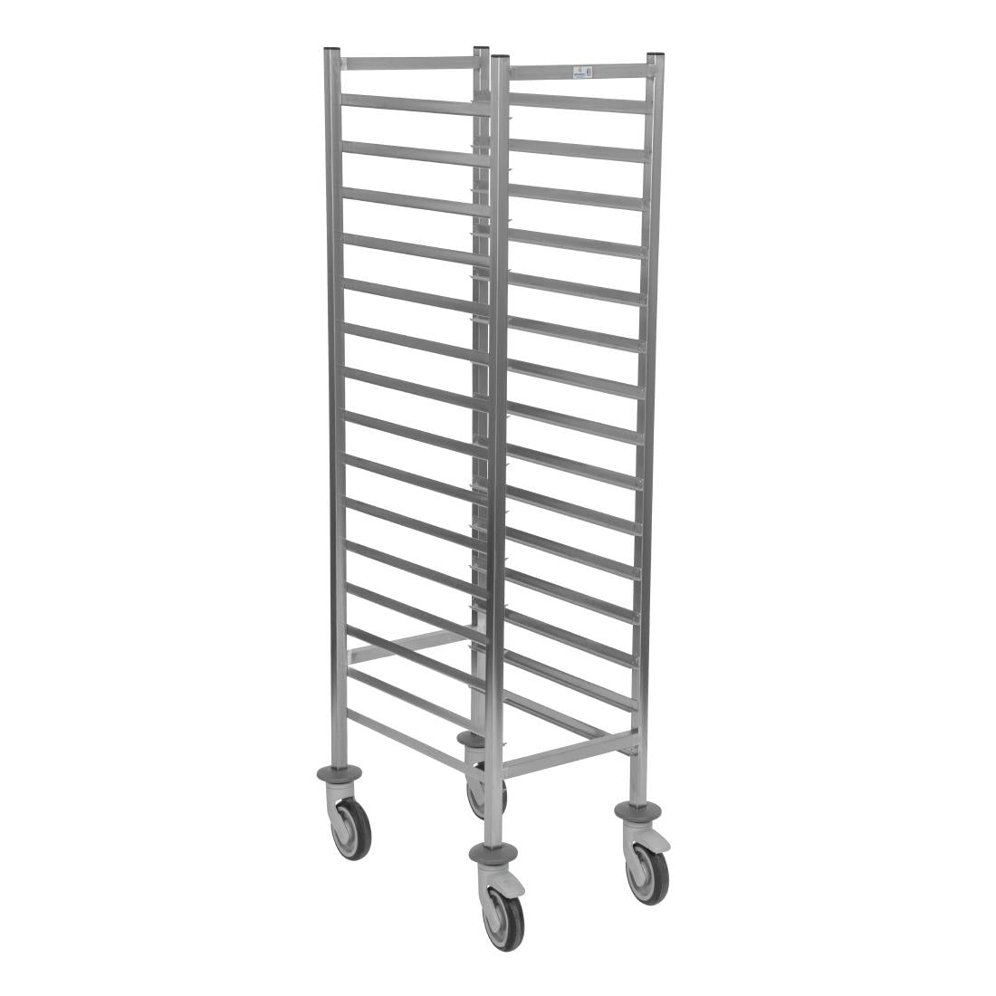 CX724 Matfer Bourgeat 15 Level Gastronorm Racking Trolley 1/1GN JD Catering Equipment Solutions Ltd