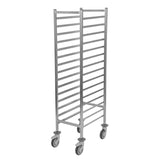 CX724 Matfer Bourgeat 15 Level Gastronorm Racking Trolley 1/1GN JD Catering Equipment Solutions Ltd