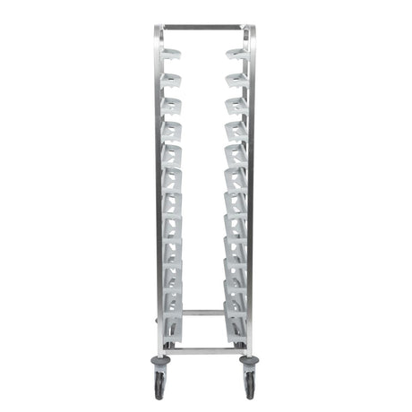 CX726 Matfer Bourgeat 12 Tray Cafeteria Trolley Grey JD Catering Equipment Solutions Ltd