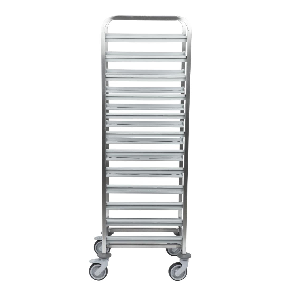 CX726 Matfer Bourgeat 12 Tray Cafeteria Trolley Grey JD Catering Equipment Solutions Ltd