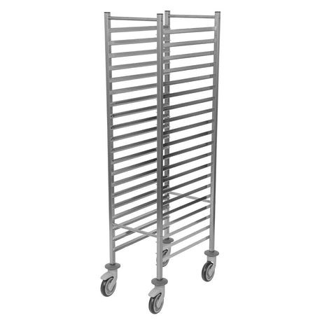 CX728 Matfer Bourgeat 20 Level Gastronorm Flat Pack Racking Trolley 1/1GN JD Catering Equipment Solutions Ltd