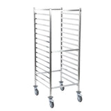 CX730 Matfer Bourgeat 15 Level Gastronorm Racking Trolley 2/1GN JD Catering Equipment Solutions Ltd