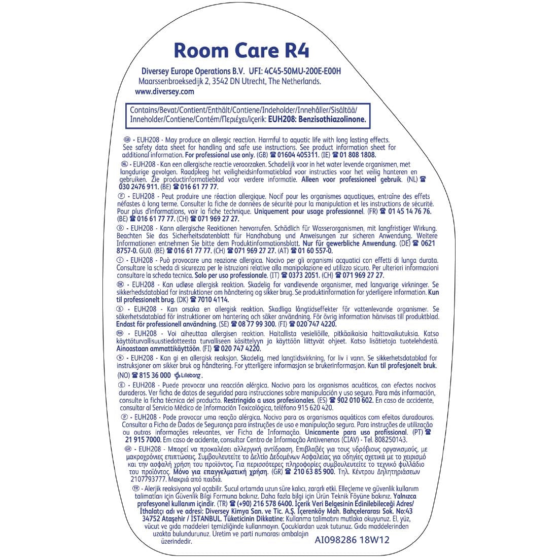 CX810 Room Care R4 Furniture Polish Ready To Use 750ml JD Catering Equipment Solutions Ltd