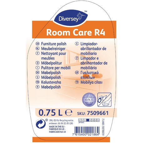 CX810 Room Care R4 Furniture Polish Ready To Use 750ml JD Catering Equipment Solutions Ltd