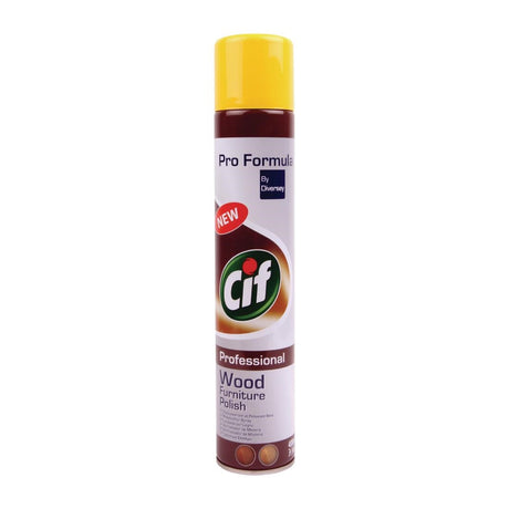 CX869 Cif Pro Formula Wood Furniture Polish Ready To Use 400ml JD Catering Equipment Solutions Ltd