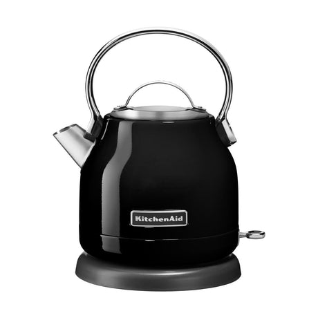 CX938 KitchenAid Classic Kettle Black 1.25Ltr 5KEK1222BOB JD Catering Equipment Solutions Ltd