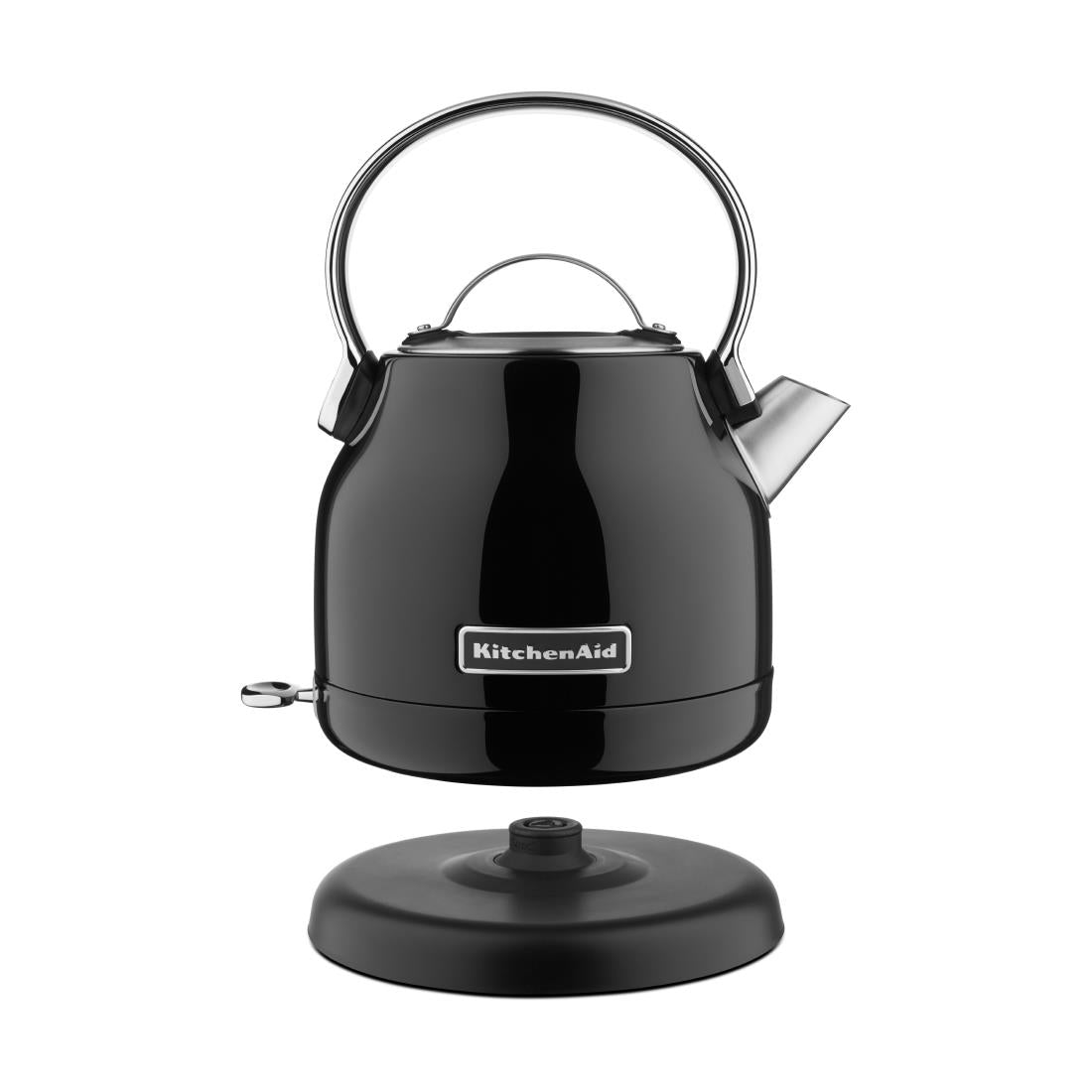 CX938 KitchenAid Classic Kettle Black 1.25Ltr 5KEK1222BOB JD Catering Equipment Solutions Ltd