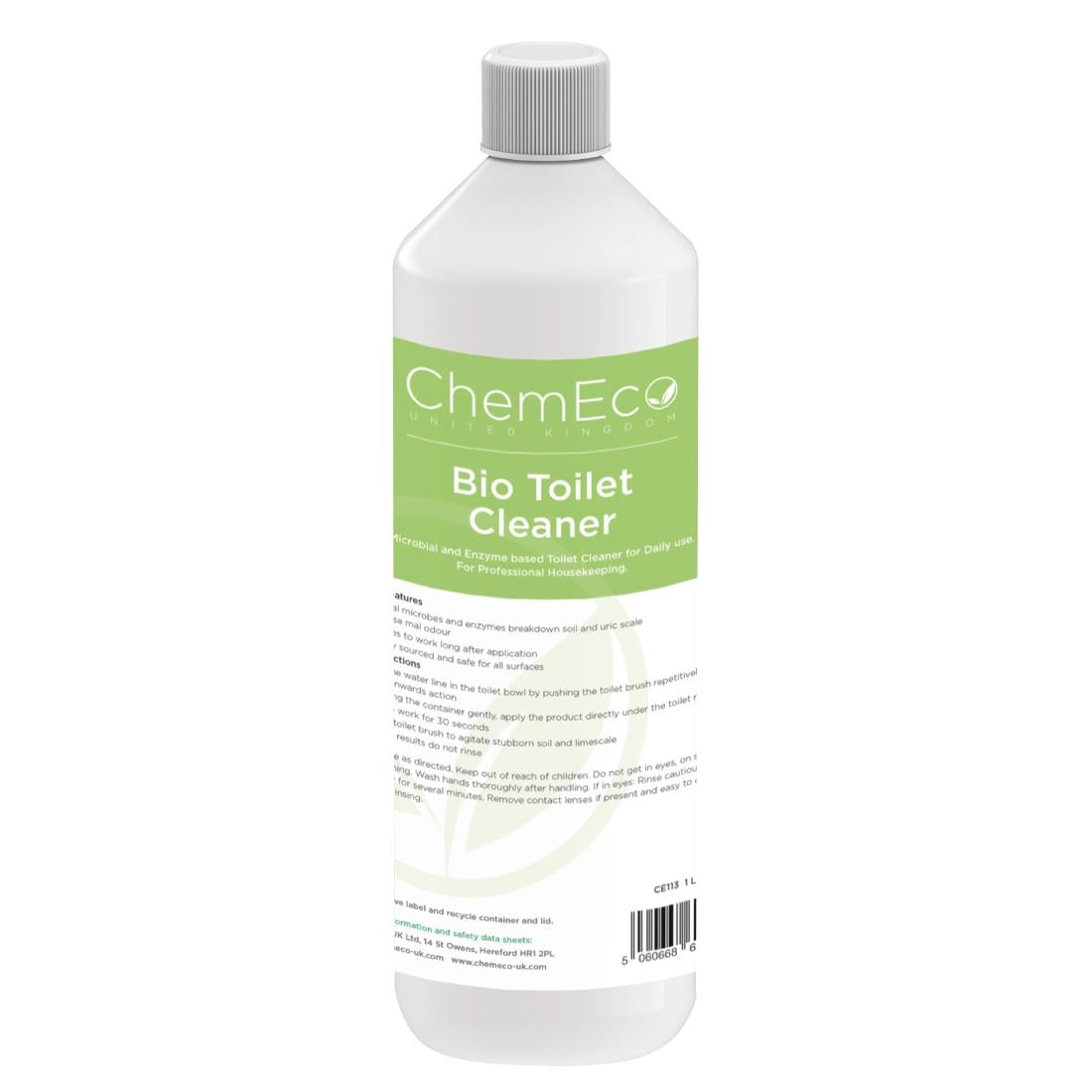 CX949 ChemEco Bio Toilet Cleaner 1Ltr JD Catering Equipment Solutions Ltd