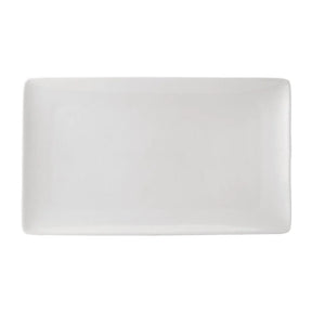 CY462 Utopia Pure White Rectangular Plates 210 x 350mm (Pack of 6) - JD Catering Equipment Solutions Ltd