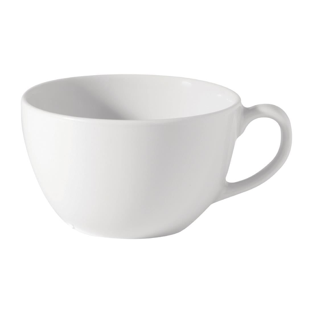 CY487 Utopia Titan Bowl-Shaped Cups White 340ml (Pack of 36) JD Catering Equipment Solutions Ltd