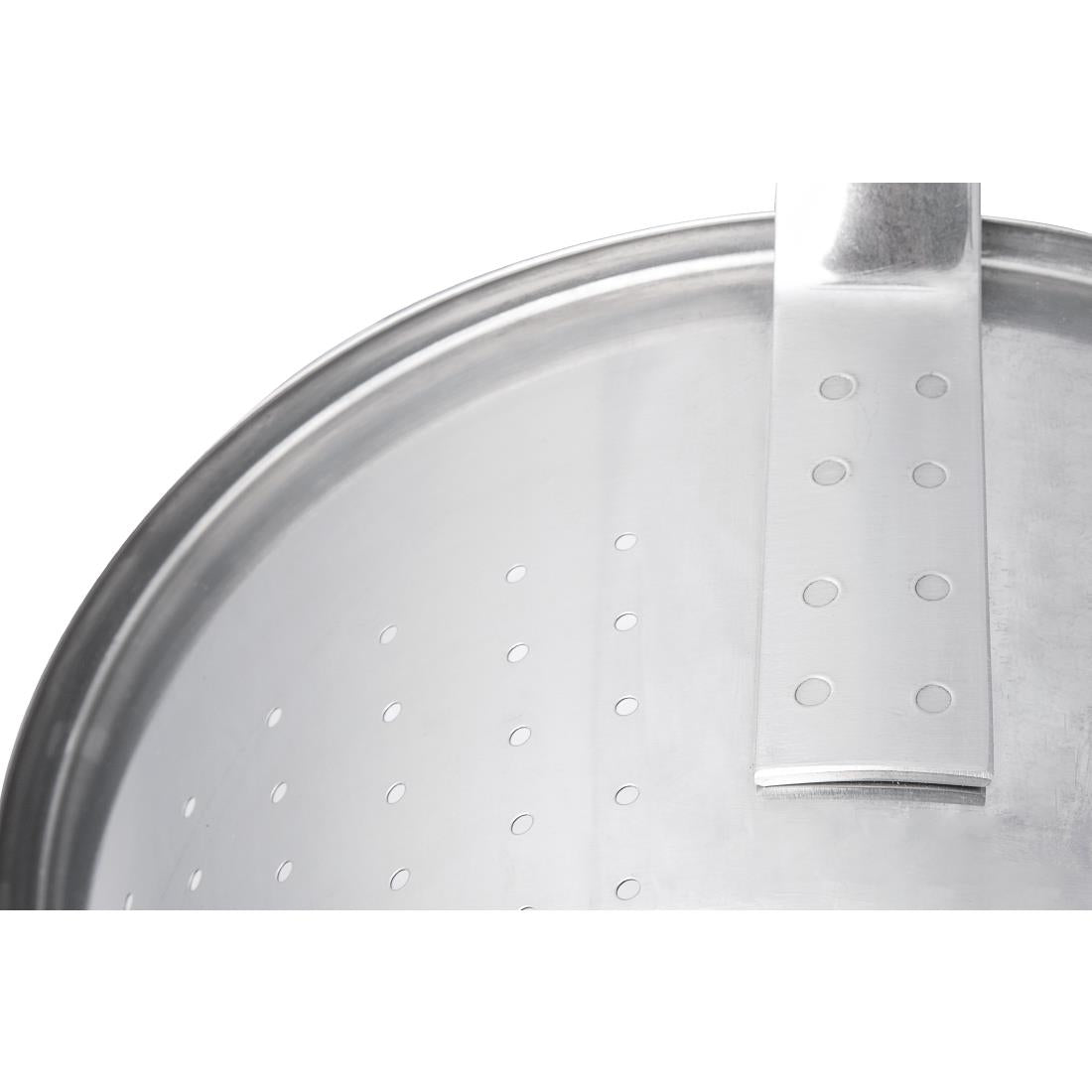 CY493 DeBuyer Stainless Steel Conical Colander With Hook 28cm JD Catering Equipment Solutions Ltd
