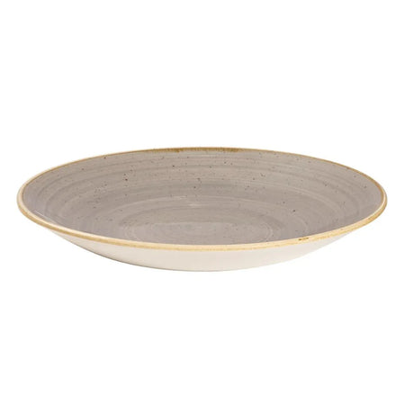 CY825 Churchill Stonecast Deep Coupe Plates Grey 281mm (Pack of 12) - JD Catering Equipment Solutions Ltd
