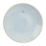 CY831 Churchill Stonecast Deep Coupe Plates Duck Egg Blue 255mm (Pack of 12) JD Catering Equipment Solutions Ltd