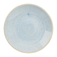 CY832 Churchill Stonecast Deep Coupe Plates Duck Egg Blue 225mm (Pack of 12) JD Catering Equipment Solutions Ltd