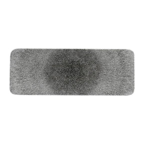 CY987 Churchill Raku Rectangular Tiles Quartz Black 140 x 376mm (Pack of 4) JD Catering Equipment Solutions Ltd