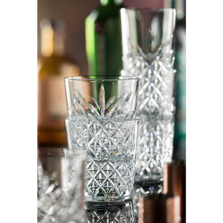 CZ035 Utopia Timeless Vintage Stackable Glasses 350ml (Pack of 12) JD Catering Equipment Solutions Ltd