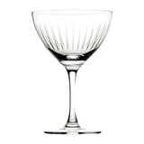 CZ051 Utopia Raffles Lines Martini Glasses 190ml (Pack of 6) JD Catering Equipment Solutions Ltd