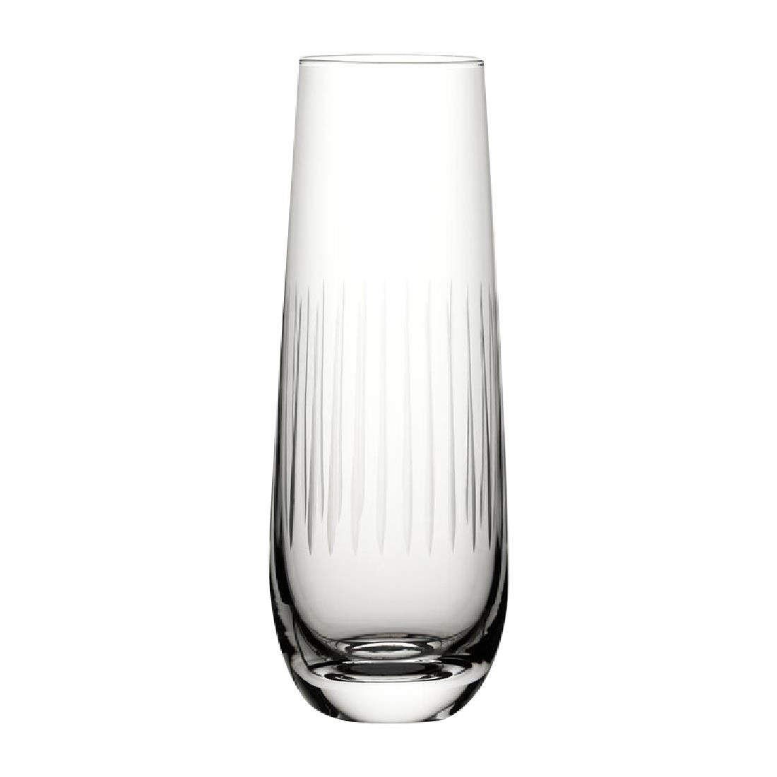 CZ059 Utopia Raffles Lines Champagne Glasses 300ml (Pack of 6) JD Catering Equipment Solutions Ltd