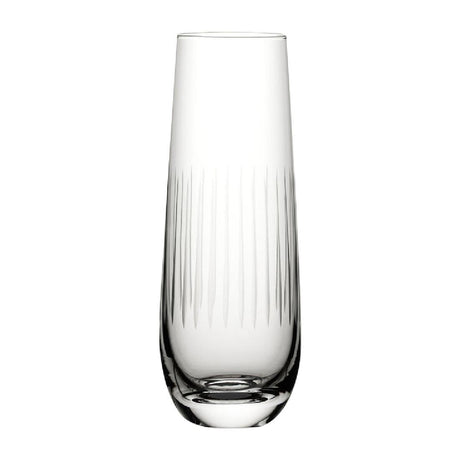 CZ059 Utopia Raffles Lines Champagne Glasses 300ml (Pack of 6) JD Catering Equipment Solutions Ltd