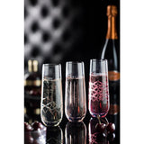 CZ060 Utopia Raffles Diamond Champagne Glasses 300ml (Pack of 6) JD Catering Equipment Solutions Ltd