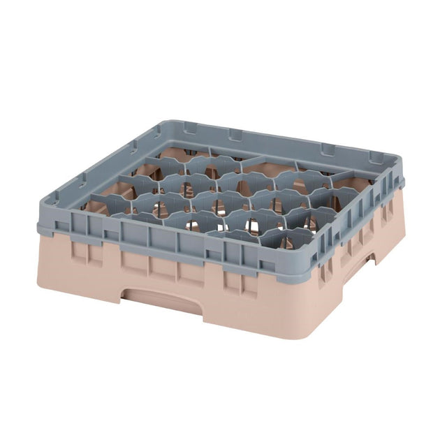 CZ109 Cambro Camrack Beige 20 Compartments Max Glass Height 92mm JD Catering Equipment Solutions Ltd