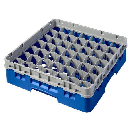 CZ117 Cambro Camrack Blue 49 Compartments Max Glass Height 92mm JD Catering Equipment Solutions Ltd