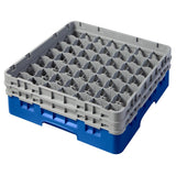 CZ118 Cambro Camrack Blue 49 Compartments Max Glass Height 120mm JD Catering Equipment Solutions Ltd