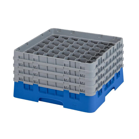 CZ120 Cambro Camrack Blue 49 Compartments Max Glass Height 215mm JD Catering Equipment Solutions Ltd