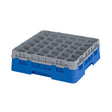 CZ123 Cambro Camrack Blue 36 Compartments Max Glass Height 279mm JD Catering Equipment Solutions Ltd