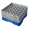 CZ128 Cambro Camrack Blue 36 Compartments Max Glass Height 215mm JD Catering Equipment Solutions Ltd