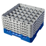 CZ130 Cambro Camrack Blue 36 Compartments Max Glass Height 258mm JD Catering Equipment Solutions Ltd