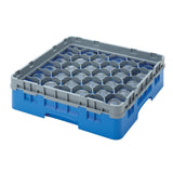 CZ133 Cambro Camrack Blue 30 Compartments Max Glass Height 92mm JD Catering Equipment Solutions Ltd