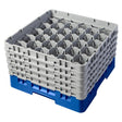 CZ137 Cambro Camrack Blue 30 Compartments Max Glass Height 258mm JD Catering Equipment Solutions Ltd