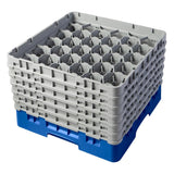 CZ138 Cambro Camrack Blue 30 Compartments Max Glass Height 298mm JD Catering Equipment Solutions Ltd