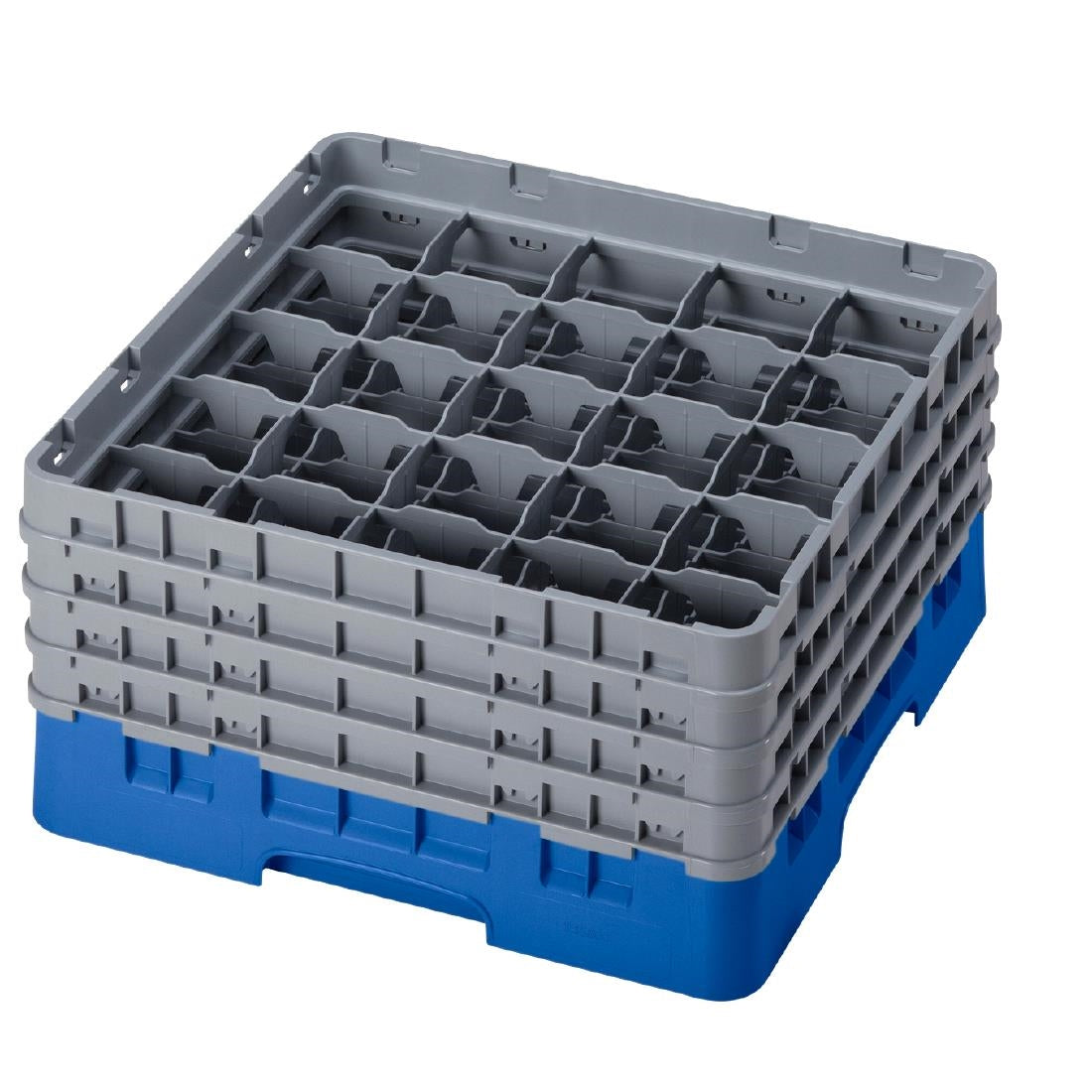 CZ145 Cambro Camrack Blue 25 Compartments Max Glass Height 215mm JD Catering Equipment Solutions Ltd