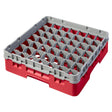 CZ170 Cambro Camrack Red 49 Compartments Max Glass Height 92mm JD Catering Equipment Solutions Ltd