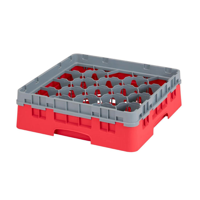 CZ202 Cambro Camrack Red 20 Compartments Max Glass Height 92mm JD Catering Equipment Solutions Ltd