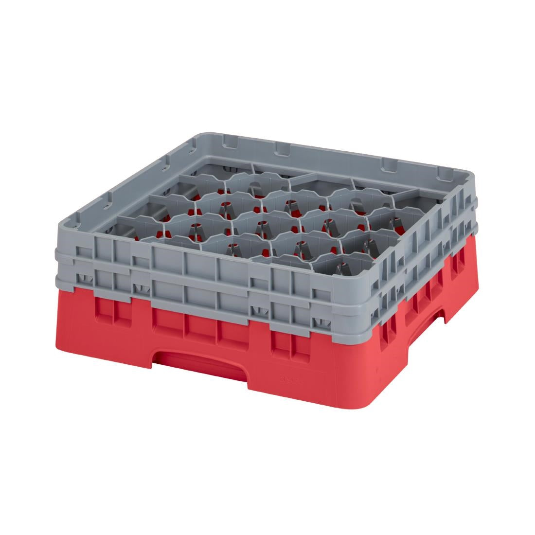 CZ204 Cambro Camrack Red 20 Compartments Max Glass Height 133mm JD Catering Equipment Solutions Ltd