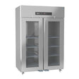 CZ236 Hoshizaki Premier Double Glass Door Refrigerator 2/1 Gastronorm KG140CU JD Catering Equipment Solutions Ltd