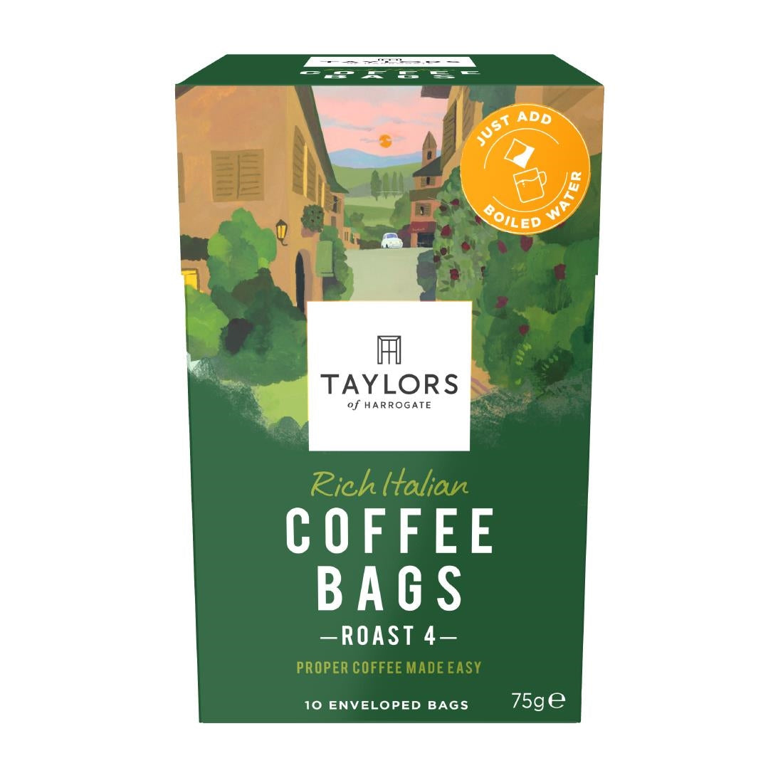 CZ286 Taylors Rich Italian Coffee Bags (Pack of 10) JD Catering Equipment Solutions Ltd