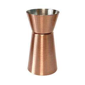 CZ351 Beaumont Professional Stainless Steel Jigger Copper Plated 25/50ml JD Catering Equipment Solutions Ltd