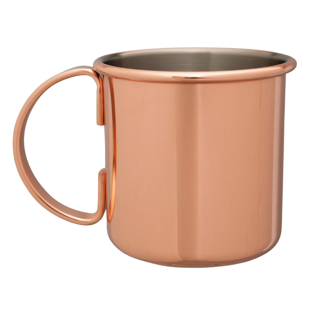 CZ389 Beaumont Copper Plated Straight Sided Moscow Mule Mug JD Catering Equipment Solutions Ltd